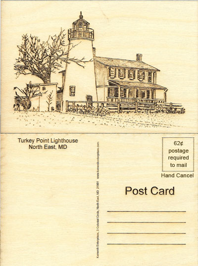 Turkey Point Lighthouse Postcard
