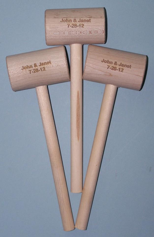 Crab Mallet Wedding Favors